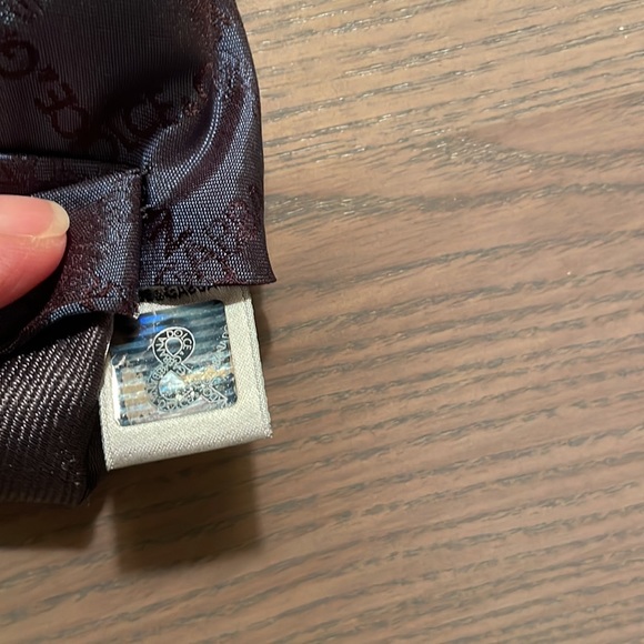 Mens Dolce Gabbana tie. Bluey/grey colour with embossing of brand. - Picture 7 of 11